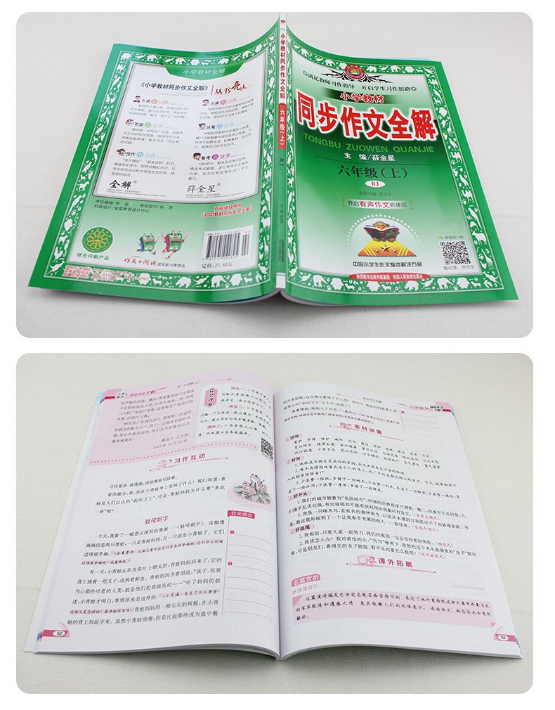 《小学教材同步作文全解》小学三年级下册薛金星小学教材同步作文全解系列电子版